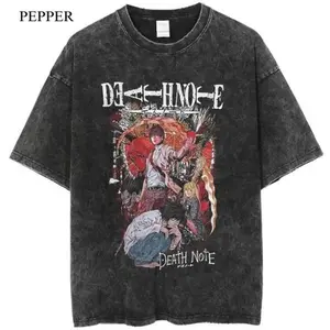 Death Note Anime T-shirt - MisaMisa and Lawliet Gift For Him