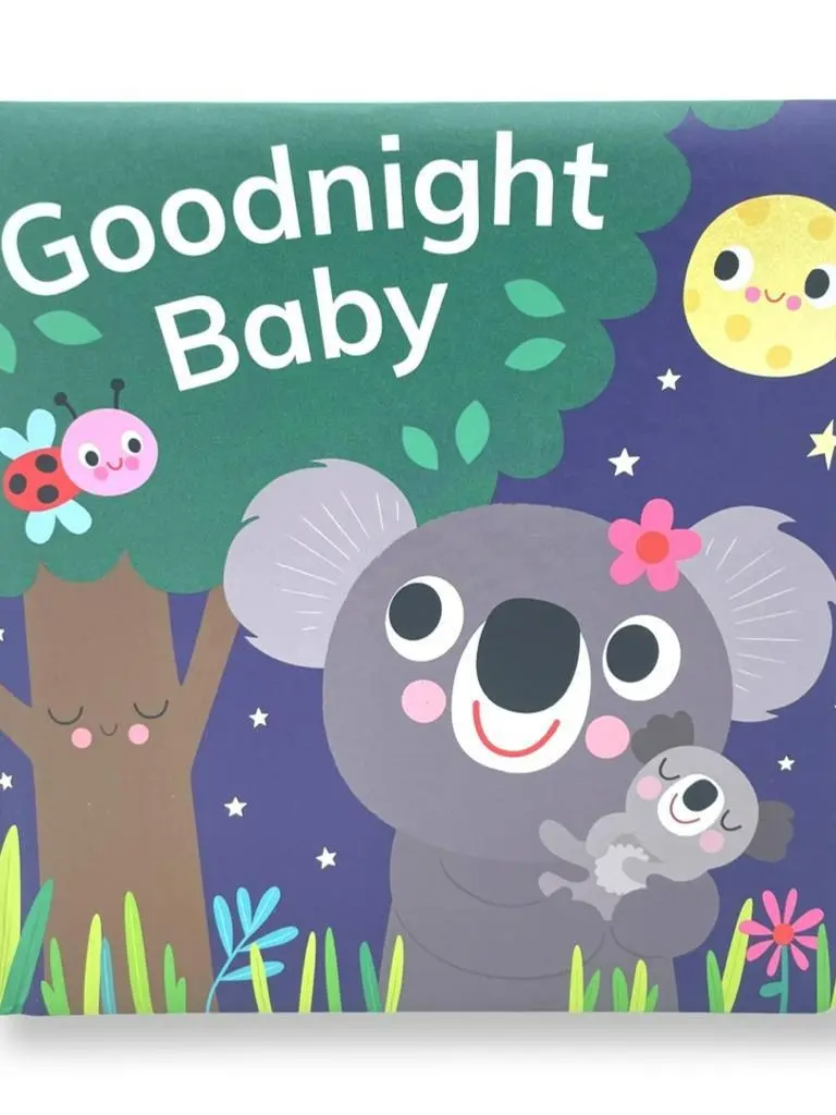 Baby Goodnight Board Book - Toddler Books for Bedtime Fun, Illustrated Storytime Read, Childrens Books, Picture Book