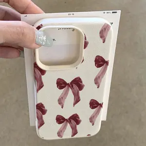 Creative New Art Butterfly Knot Pattern Soft Phone Case for iPhone 17 16 15 14 13 12 11 Pro Max Mini Air 14 15 16 Plus XS XR X 8 7 Se 2020