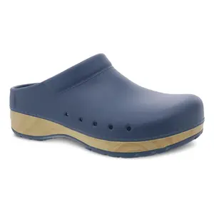 Kane Blue Clog - Backless Mule for Garden & Town Wear - Sustainable, Lightweight Comfort - 50% Bio-Based Material - Fan Favorite