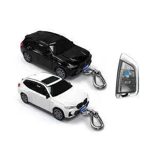 Suitable for BMW X3 Car Key Case Model Keychain Protective Shell with Light Creative Gift