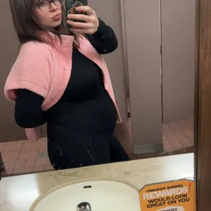 G4Free BareFeel Maternity Flare Leggings with Pockets Over The Belly Stretchy Casual Lounge Pregnancy Dress Pants for Work