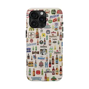 Beer Bottle Wrap Bundle Phone Case, BEER PHONE CASE, Funny Fall Beer Phone Case, Miller Lite, COOR Phone Case, Corona, Busch Light, Budweiser, Accessories Protection, iPhone Case