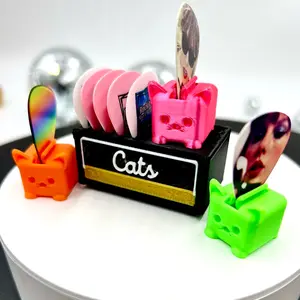 Cats on Amp Guitar Pick Holder