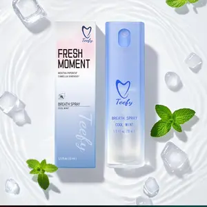 【TEEFY】Probiotic Oral Spray, Oral Care, Natural Botanical Extracts, Strong Mint Flavor, Alcohol-Free, 3-Second Freshness, 16-Hour Lasting, Deep Refresh, Portable, Sugar-Free