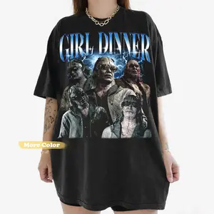 Resident Evil 9 Requiem Victor Gideon Girl Dinner T-Shirt, Horror Game Vintage Graphic Shirt, Horror Game 2026 Fan Tee, Gift for Men, Gift for Women, Crew Neck T-shirt, Trending T-shirt