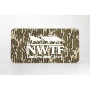 NWTF Bottomland License Plate 6x12 Inches Aluminum License Plate Frames Auto Car Tag Metal License Plate Tag Automotive Car Accessories