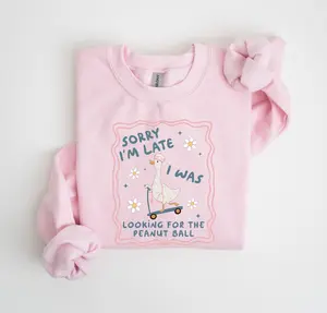 Labor and Delivery Sorry I'm Late Short Sleeved T-SHIRT / Sweatshirt , L and D Tshirt ,  Obstetrics Baby Delivery Baby Nurse Shirts Gift Unisex