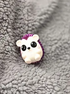 Cutest Little 3D Printed Hedgehog Figurine, High-Quality PLA Material Decor