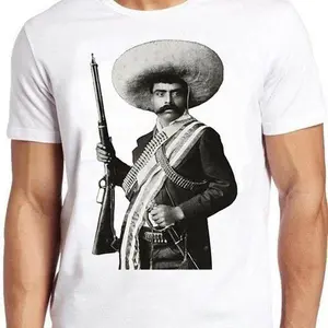 Emiliano Zapata Mexican Revolution Tee - Vintage Style Cool Gift Shirt