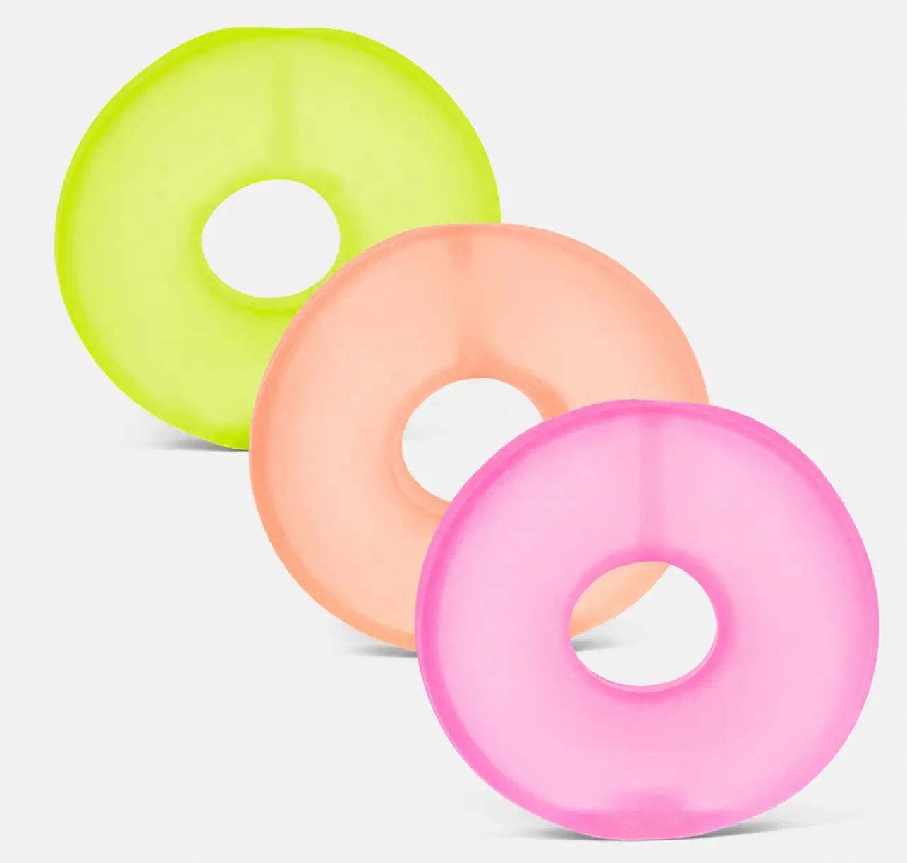 Authentic Speks Gump Loop Shape Memory Gel Stress Relief Toy - Warmth 3-Pack Classic Novelty Relaxation Tool for Focus Enhancement, Ages 12+