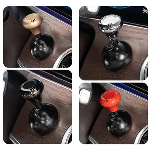 Metal Button Car One-Button Start Cover, Universal Engine Ignition Control Lever, Interior Decoration Accessories for Multiple Models