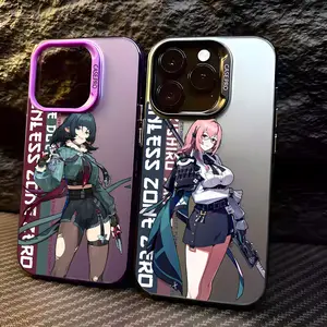 Zenless Zone Zero Jane Doe Phone Case For IPhone 16 15 14 13 12 11 Pro Max Black Matte Multicolor Laser Metallic Aurora Funda Premium Phone Case deals for you