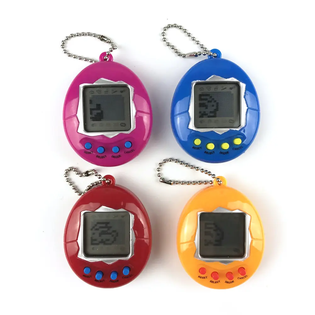 Creative Electronic Pet Toy Keychain Game Machine Kids Gifts Educational Funny 90S Nostalgic Virtual Cyber Pet Toy