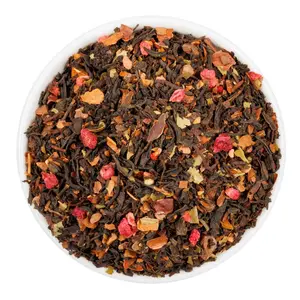Chocolate Dipped Raspberry Black Tea - Loose Leaf - Fusion Teas
