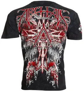 Archaic by Affliction Men's T-Shirt Carbon