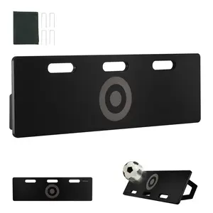 VEVOR Soccer Rebounder Board,  40"X12" Portable Soccer Wall with 2 Angles Rebound, Foldable HDPE Kickback Rebound Board, Soccer Training Equipment for Kids and Adults, Passing & Shooting Practice