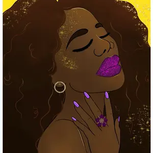 Art Print - Glitter & Gold