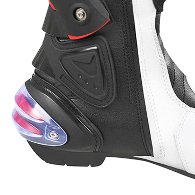 Four-season motorcycle riding boots, high-top with anti-collision ankle protection, wear-resistant and non-slip off-road racing boots, unisex riding gear