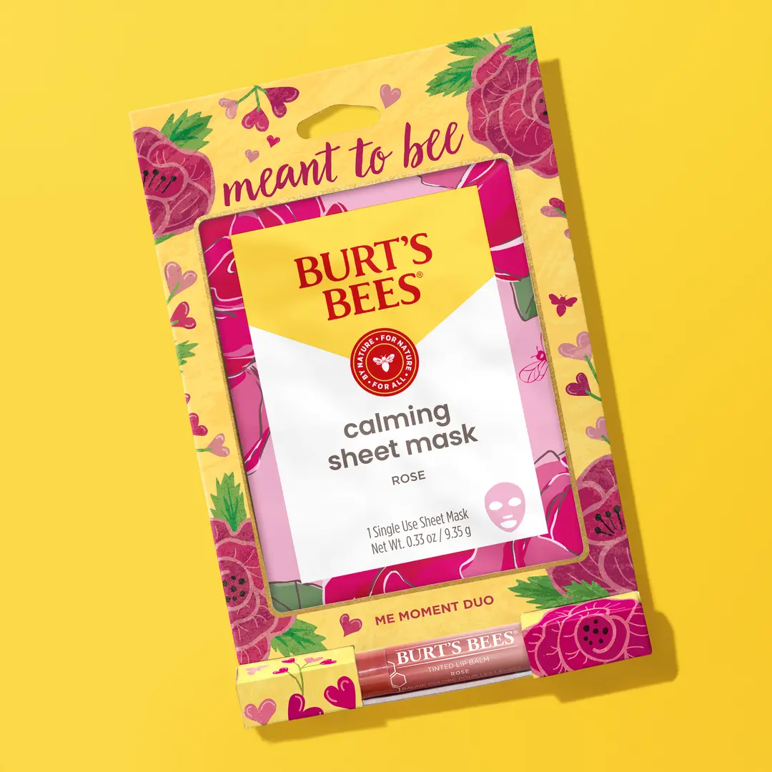 Burt's Bees Me Moment Duo - Sheet Mask & Lip Balm Duo