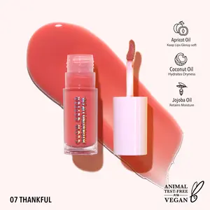 MOIRA | Glow Getter Hydrating Lip Oil (007, Thankful) | Nourishing Hydrating Lip Oil