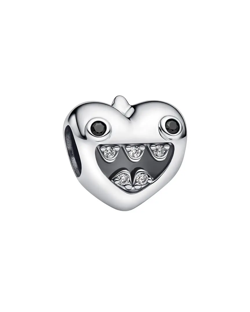 Pandora Moments Silver CZ Mum's Little Monsters Heart Charm