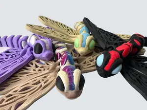 3D Printed Dragonfly – Articulating Insect – Unique Gift – Nature Inspired