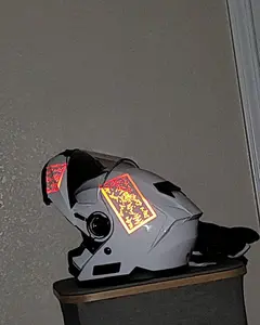 Paperbomb Explosive Tag Decal Reflective Red