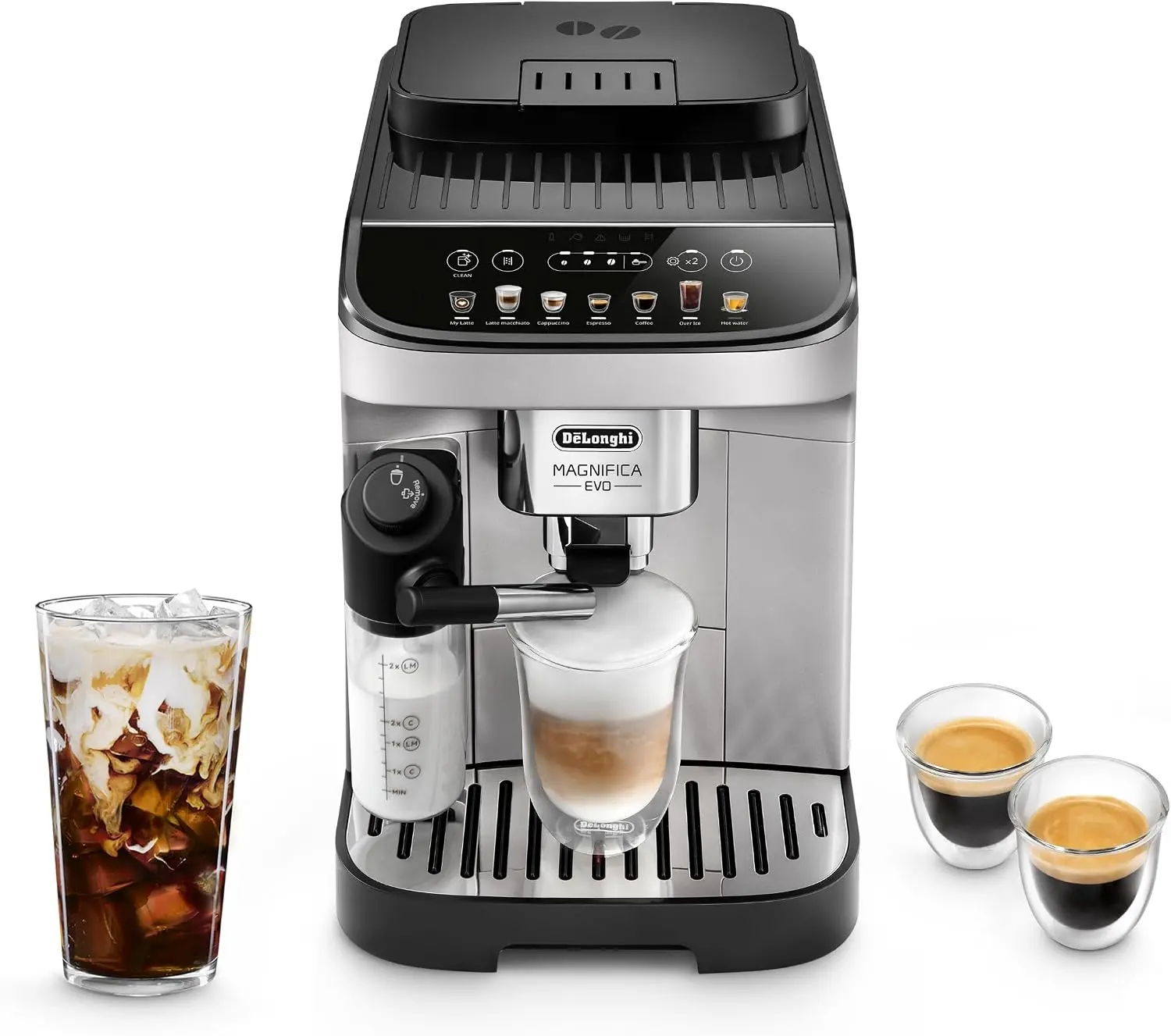 Evo Automatic Espresso Machine, Milk Frother