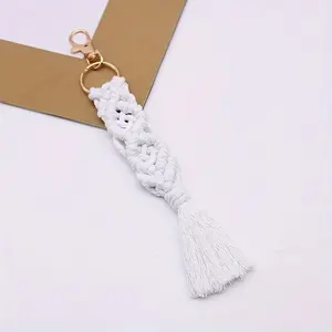 Handmade Rope Keychain Pendant, Unique Design Accessory, Perfect Gift Idea, Durable & Stylish, Ideal for Everyday Use