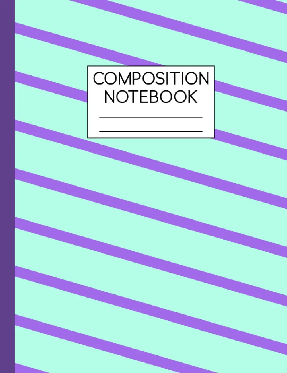 Composition Notebook: Wide Ruled Paper Notebook | Notebook for Kids Teens Students Adults for School College Home