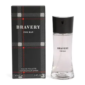 Bravery For Man Eau de Toilette Spray Cologne for Men 100ml/3.4fl.oz. - Woody and Aromatic Scent