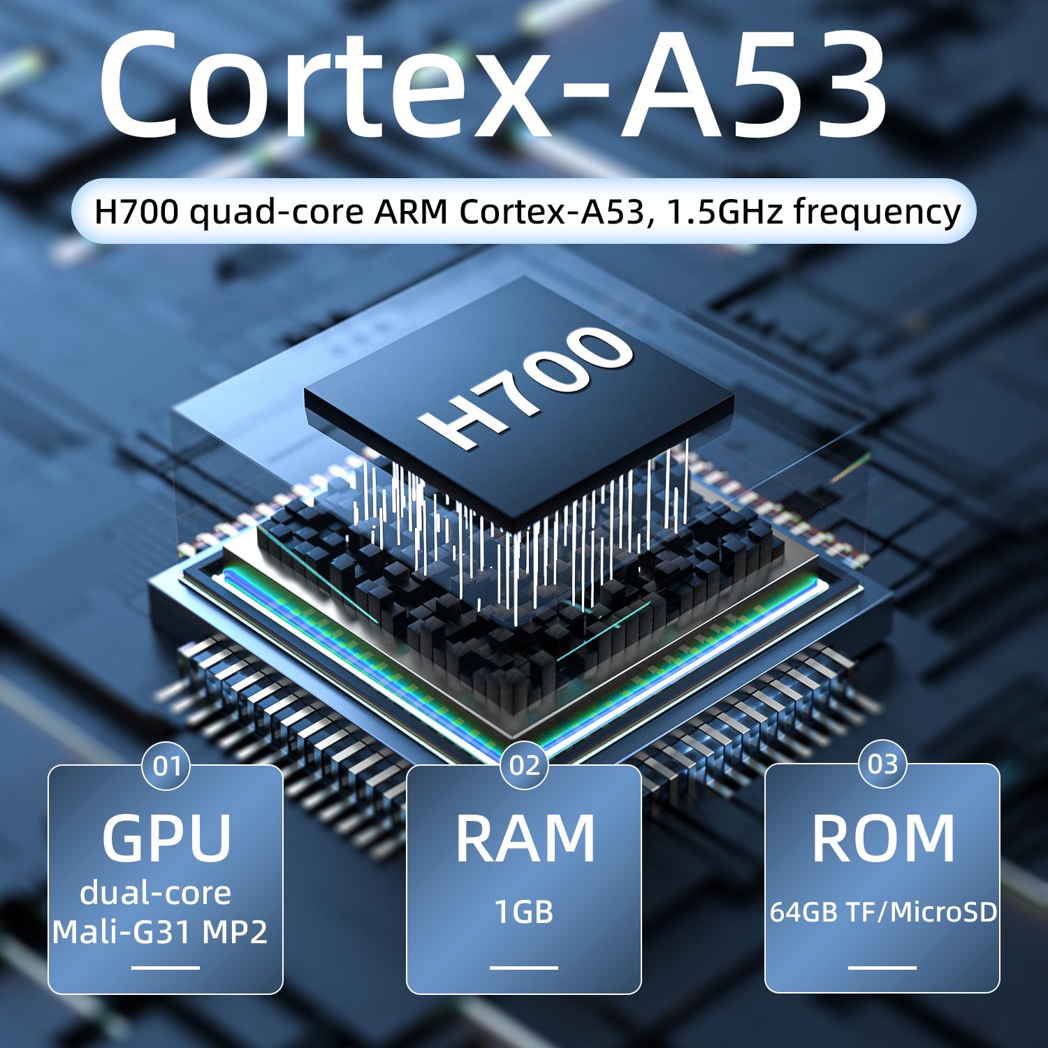 ANBERNIC RG28XX Retro Handheld Game Console 2.83-inch IPS Screen Linux OS Built-in 3100mAH Battery 32G TF Card Support 2.4G Wireless and Wired Controller,HDMI Output TV, Vibration Motor