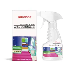 Jakehoe Glass Tile Cleaner Bathroom Glass Door Bathtub Tile Crystal Clear Stain Cleaner