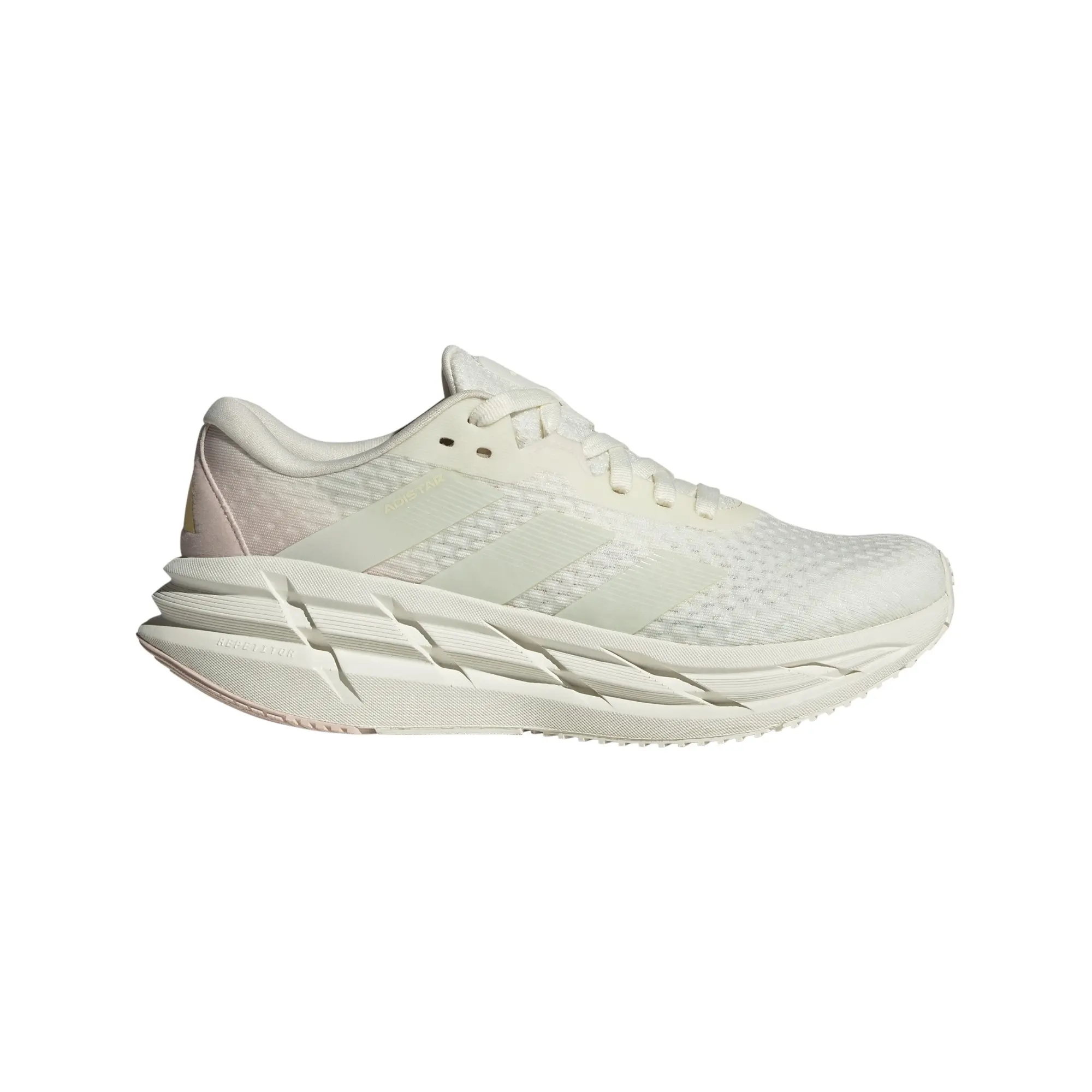 adidas Womens Adistar 3 Running Sneakers Shoes - Off White
