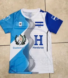 Camiseta Combinada de Guatemala y Honduras Unisex