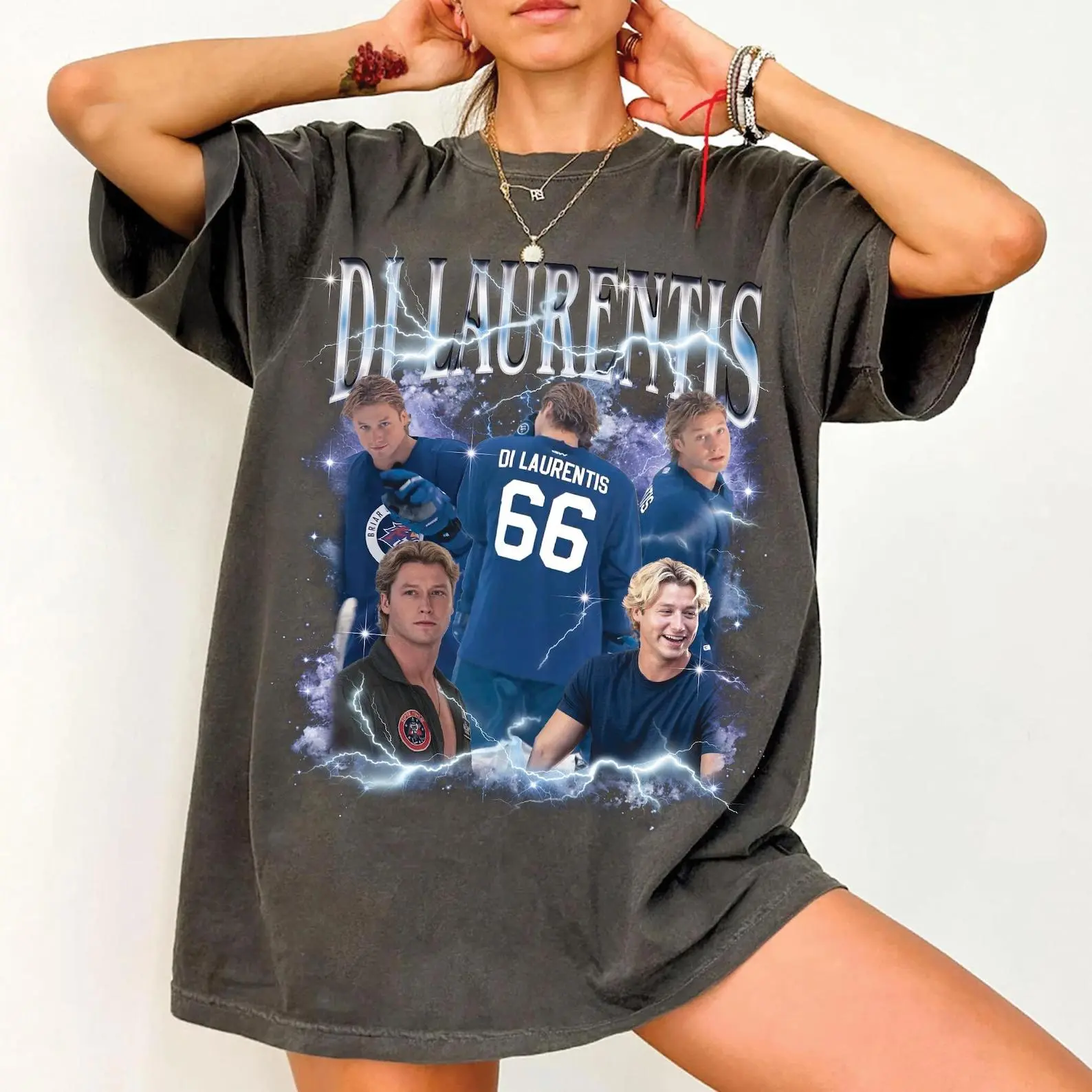 Comfort Color Dean Di Laurentis Briar U Vintage Shirt, Briar Hockey Shirt, Off-Campus Crewneck