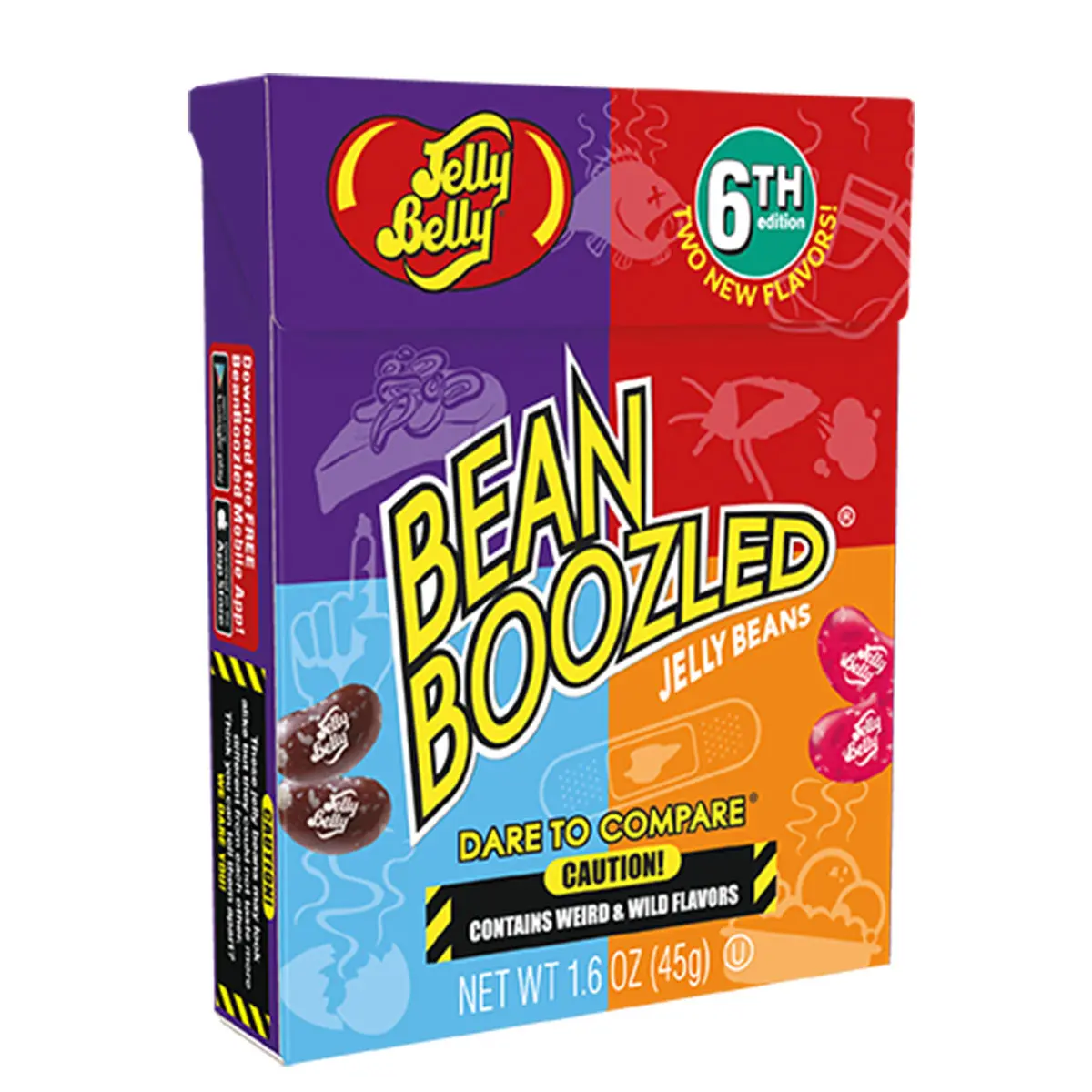BEANBOOZLED JELLY BEANS - 1.6 OZ BOX (6TH EDITION) BEANBOOZLED JELLY BEANS - 1.6 OZ BOX (6TH EDITION)