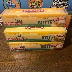 Large Squishy Butter Stick Squeezable Stress Relief Toy