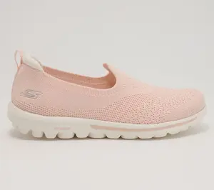 Skechers GO WALK Travel Vegan Washable Slip-On Shoes - Kourt