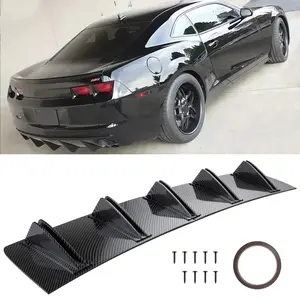 For Chevrolet Camaro ZL1 SS RS LT Rear Diffuser Fins Bumper Lip Splitter Spoiler