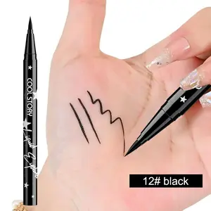 Liquid Eyeliner Pen, Precision Tip for Perfect Lines, High Pigment Waterproof Sweatproof, Suitable for Daily Use and Special Occasions