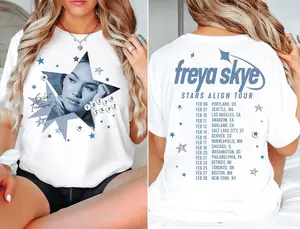 Retro Freya Skye Silent Treatment Shirt, Stars Align Tour 2026 Festival Tee
