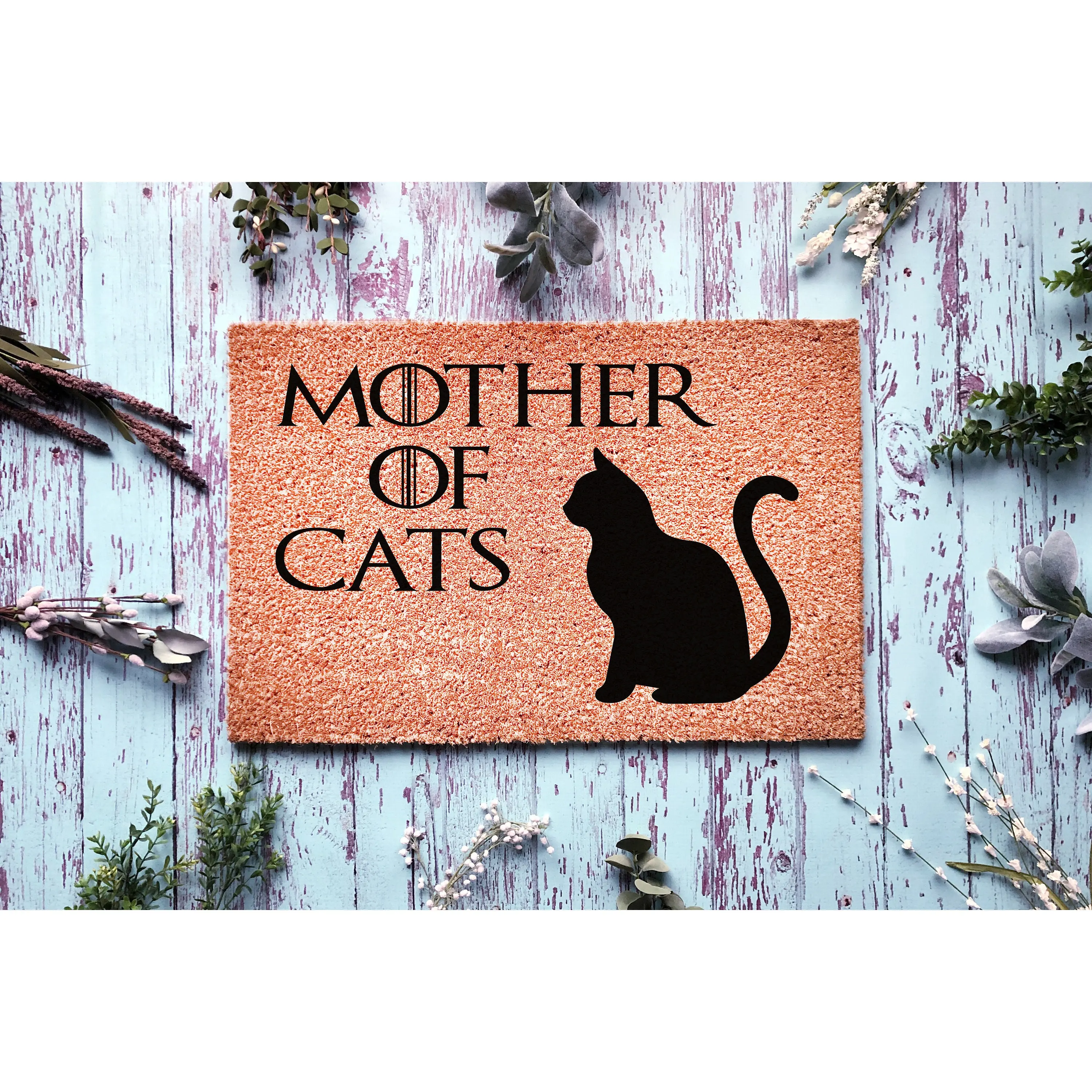 Doormat Mothers Of Cats - Welcome Mat - Front Door Mat Birthday Gift Doormats Funny Coir Mat Welcome Mat Funny Mat 4305zz