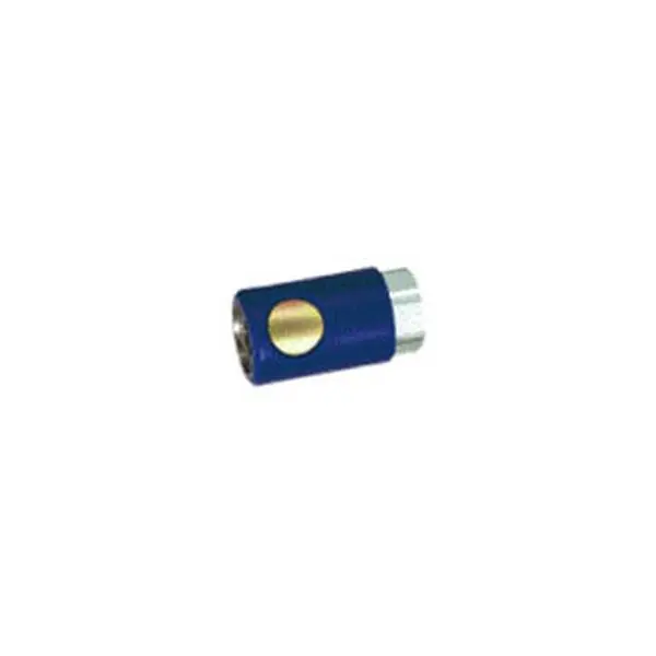 Prevost IRC061201 Industrial Profile Regular Coupling - 1/4 Body Size Composite Quick Connect Adapter with Female Threads, Rubber Boot, Button Design, Better Leak-Free Design for Pumps & Plumbing Hose Changes, All Seasons Use, Composite Body