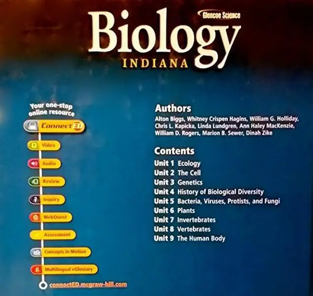 USED-Glencoe Biology: Indiana Edition by Alton Biggs (Hardcover)