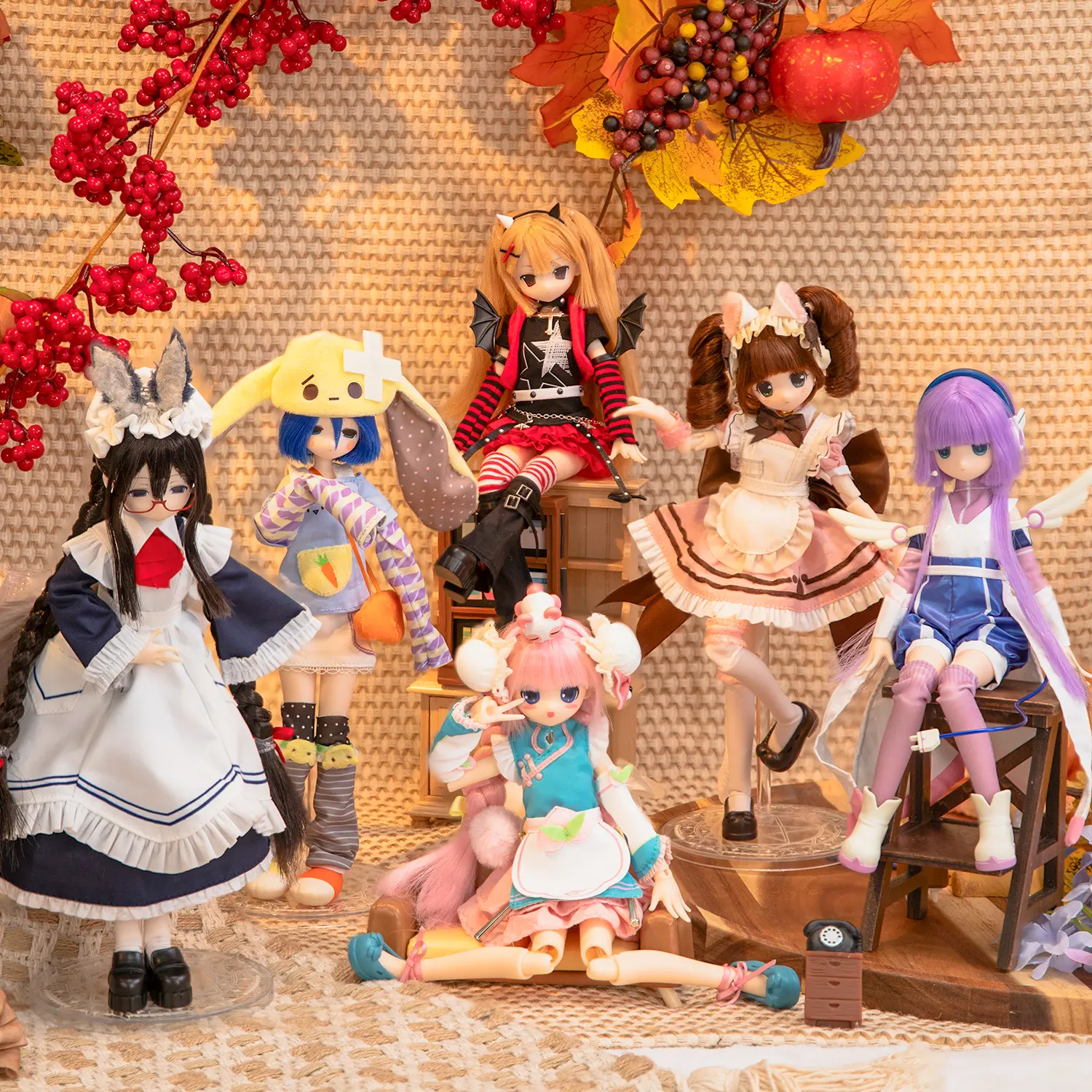 【3-Day Delivery】Transform Electrical Street Series Themed Figure - 1/6 BJD Blind Box, 1 Pcs 22.8cm Articulated Figurines with 6 Regular Characters & Interchangeable Parts, Posable Figures for Gifts, Home/Office Decor