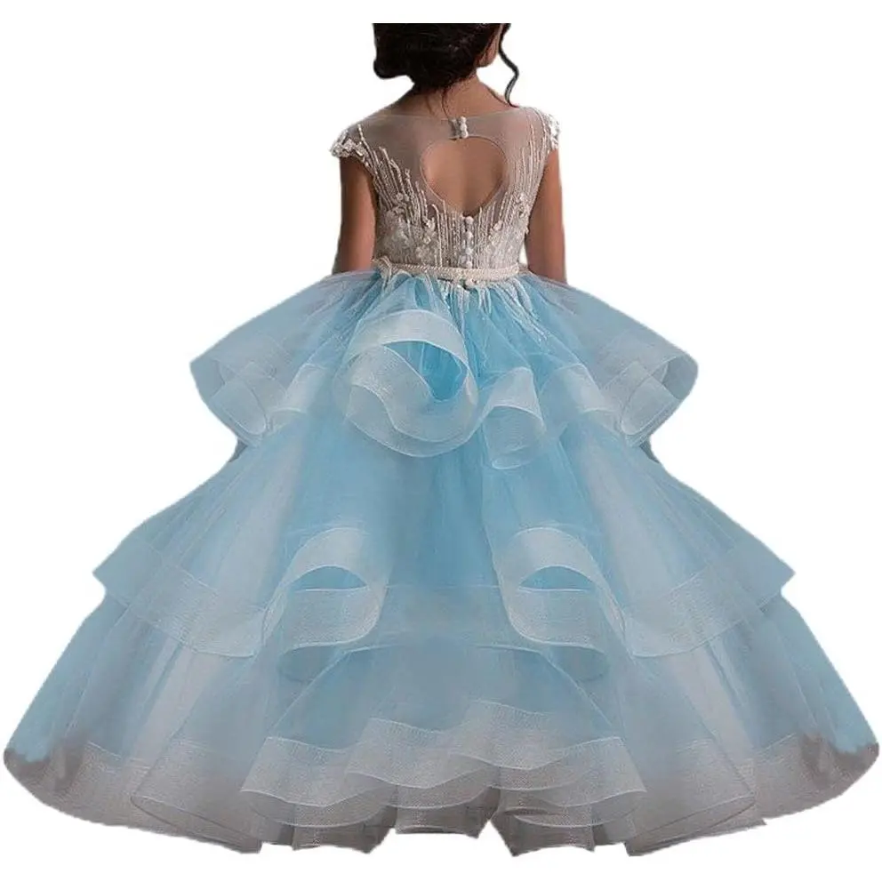 Long  Pageant Dresses for Wedding  First Communion Prom Ball Gown