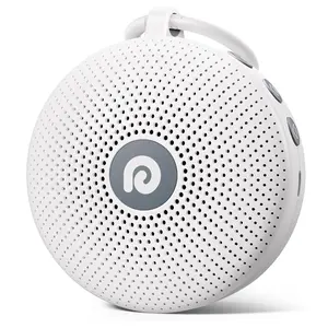 Portable Noise Machine for Baby Adult, Features Powerful Battery, 21 Soothing Sound, Noise Canceling for Office & Sleeping, Sound Therapy for Home, Travel, Registry Gift, Classic White