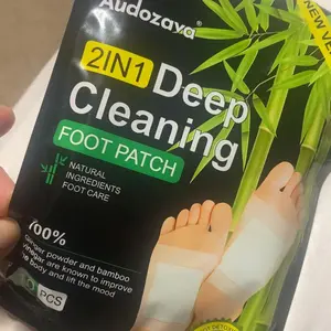 40pcs Foot Detox Patches for Stress Relief, Toxin Removal & Better Sleep | Natural Deep Cleansing Pads Nail Charcoal Health Fitness